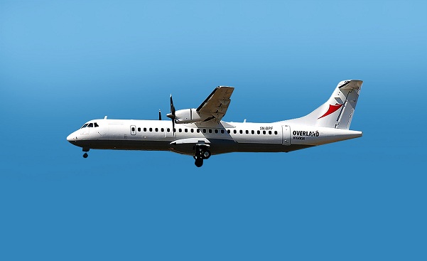 Overland-Airways-aircraft-in-flight..